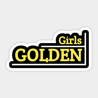 Golden girls Sticker